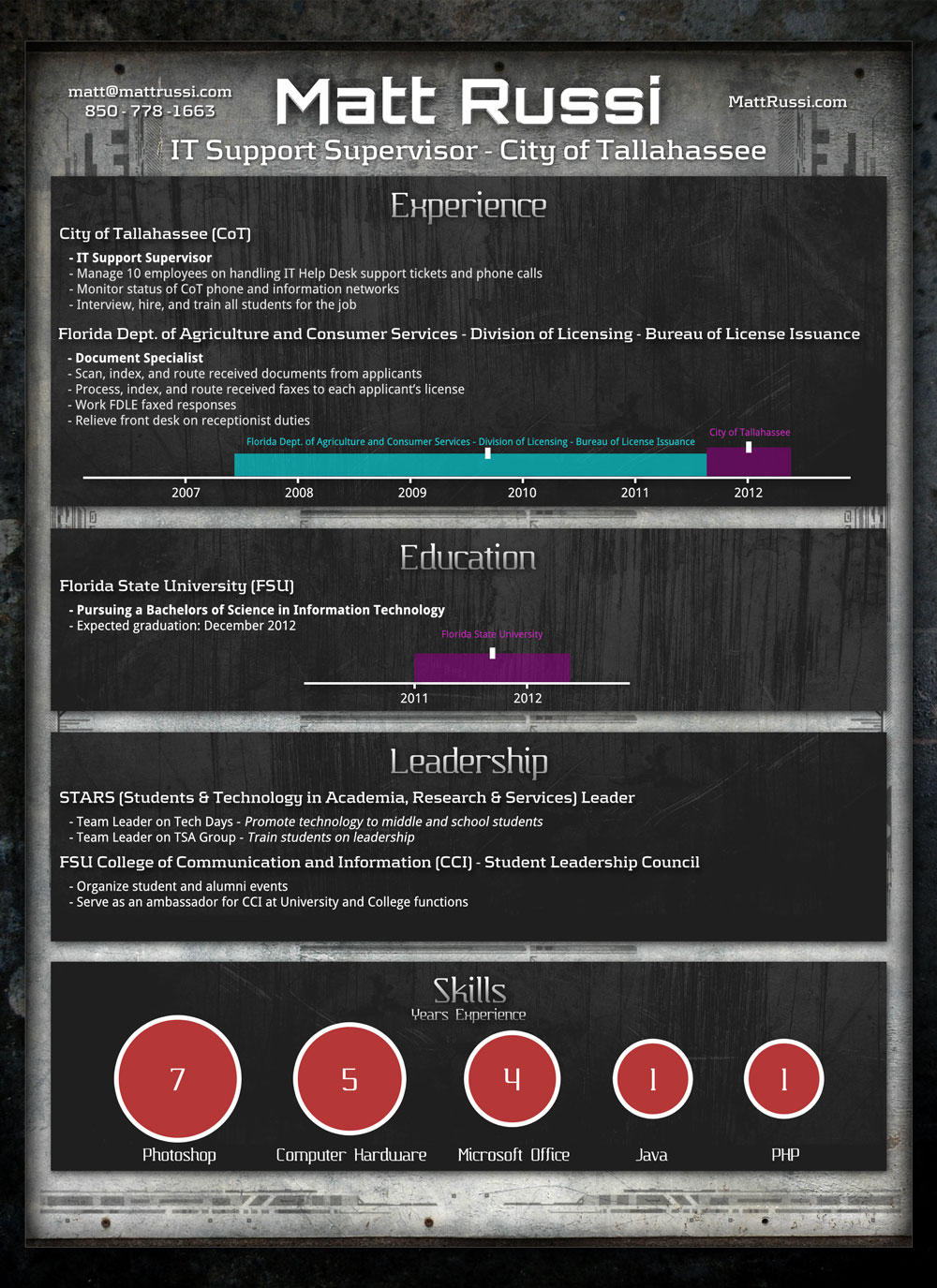 Infographic Resume